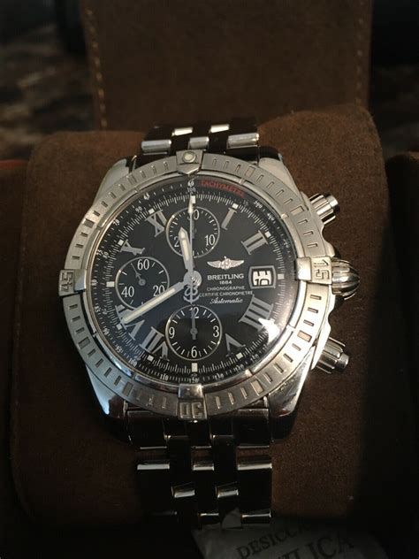 breitling 1884 chronographe certifie chronometre automatic ab0110